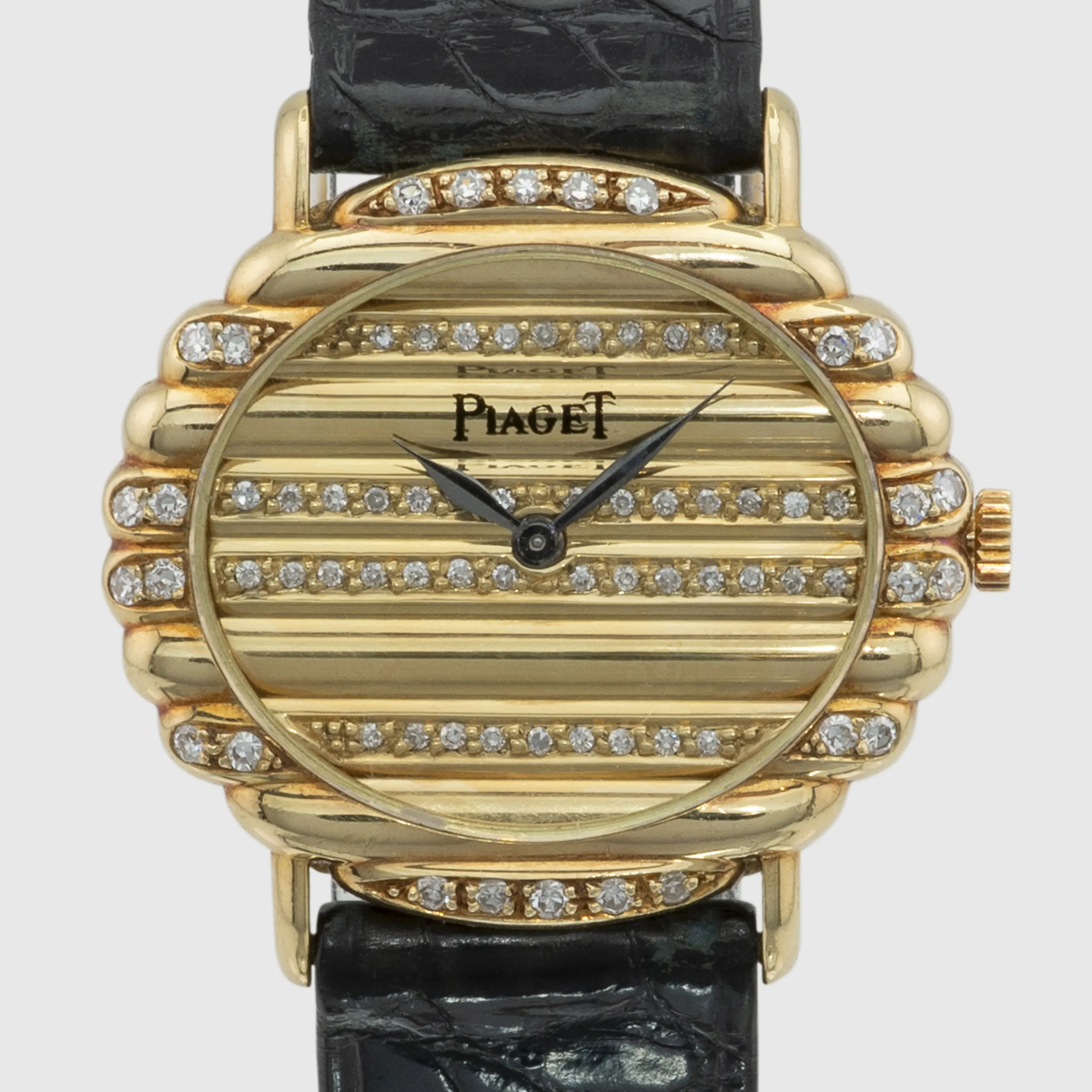 1976 Piaget Polo "Ovale" 18k Diamond Bezel & Dial Ref. 98172