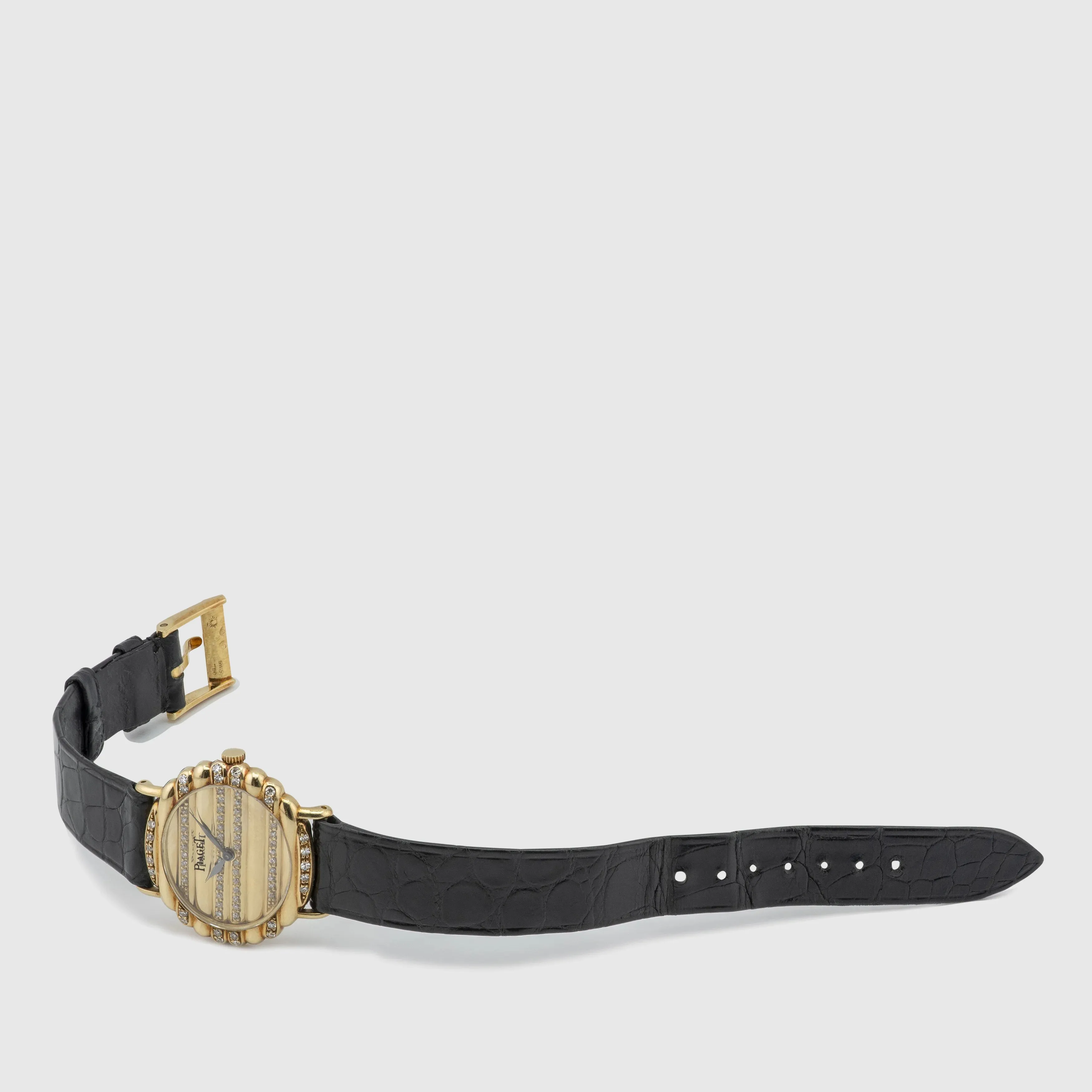 1976 Piaget Polo "Ovale" 18k Diamond Bezel & Dial Ref. 98172
