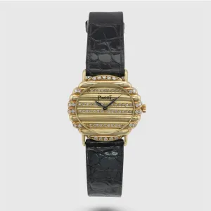 1976 Piaget Polo "Ovale" 18k Diamond Bezel & Dial Ref. 98172