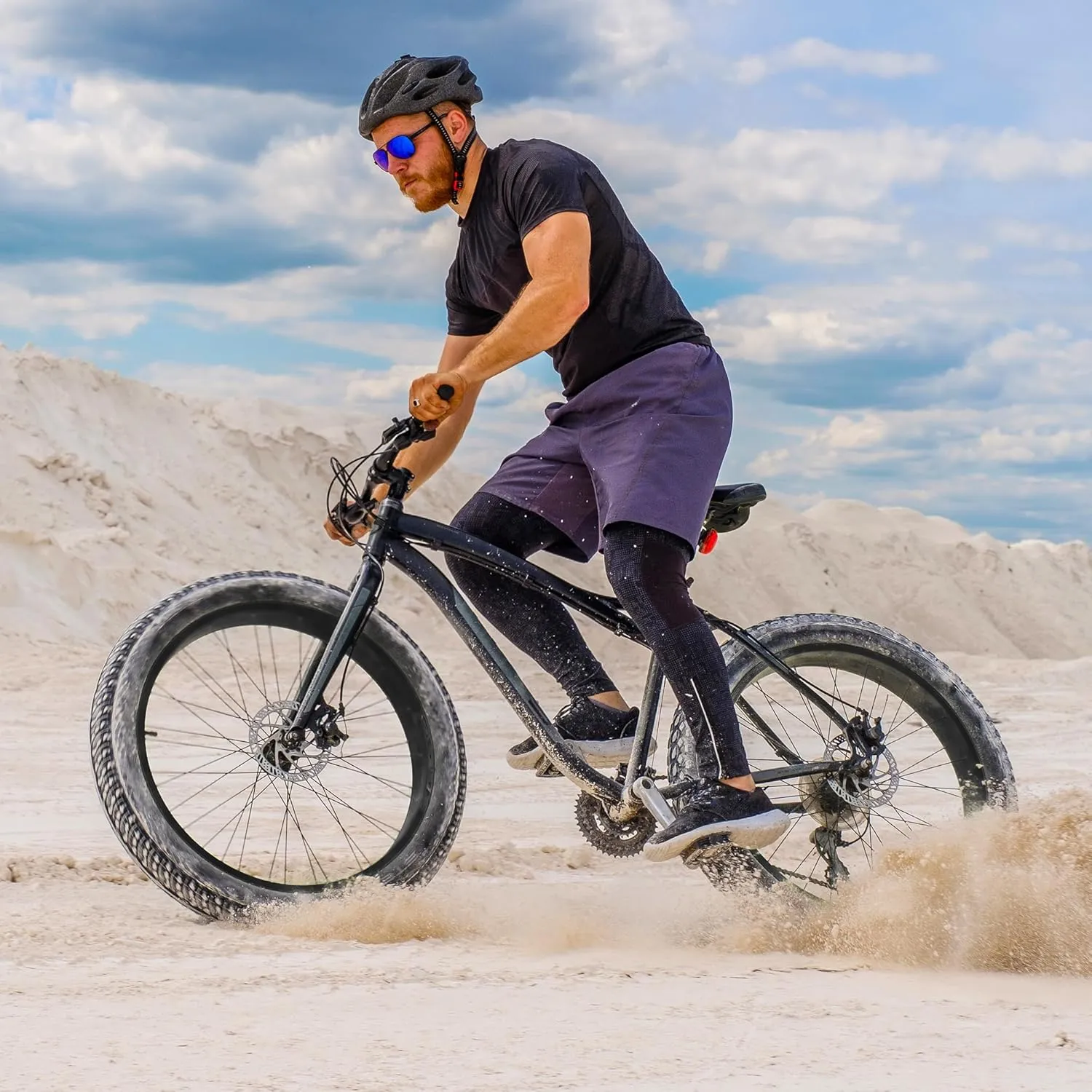20/24 Inch Bike Fat Tire Electric Bike Tires 1 Pack 20 x3.0/24 X 3.0 Inch Bicycle Fat Tyre Folding Bead Tire Compatible 20" 24" Inch E-Bike Wide Mountain Snow Bicycle