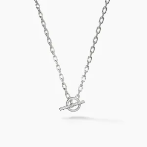 3MM MADISON CHAIN NECK PV TGL & RNG DI SS