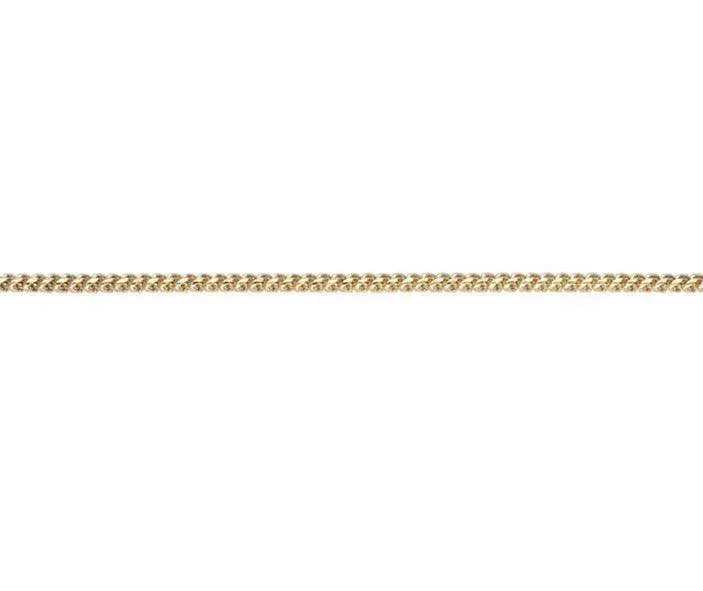 9ct Yellow Gold Filed Franco Bracelet