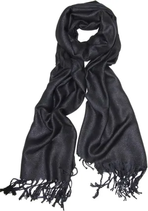 Achillea Sparkling Metallic Pashmina Shawl Wrap Scarf for Wedding Evening Dress