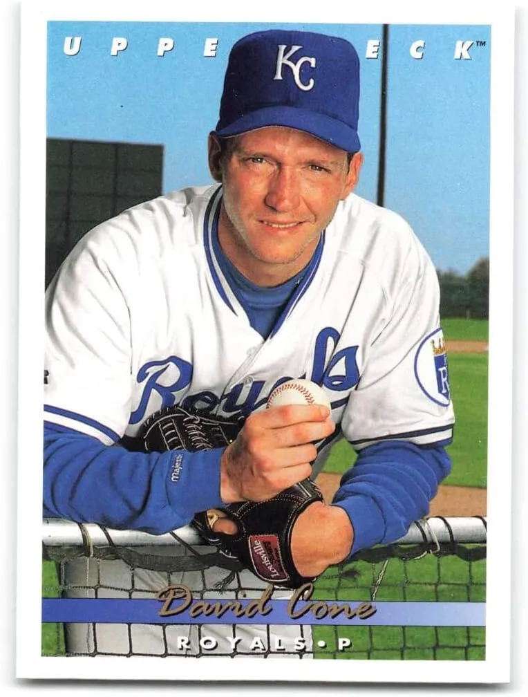 Baseball MLB 1993 Upper Deck #534 David Cone VG Royals