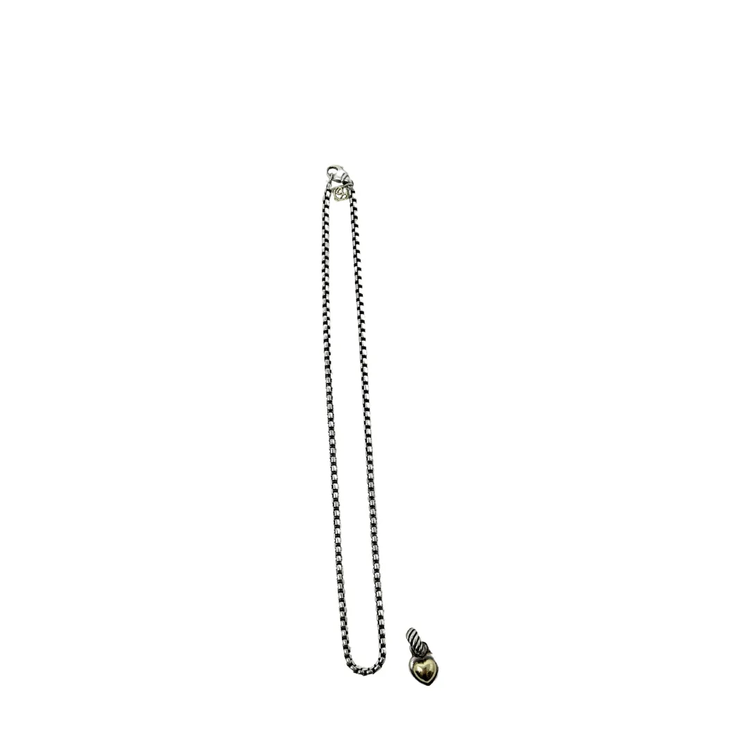 David Yurman Heart Charm Necklace