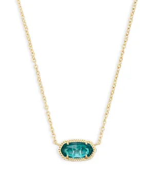 Elisa Pendant Necklace In London Blue
