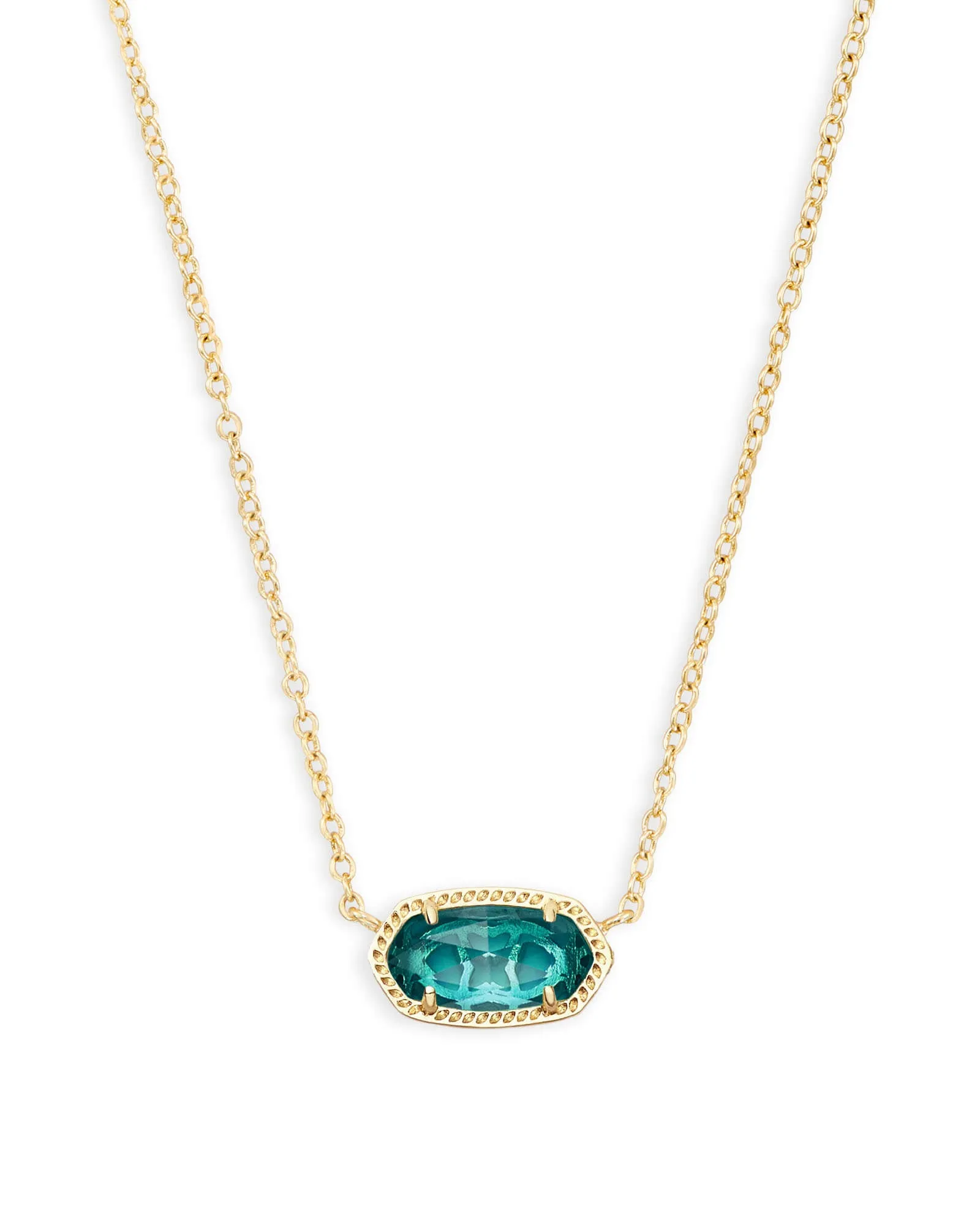 Elisa Pendant Necklace In London Blue