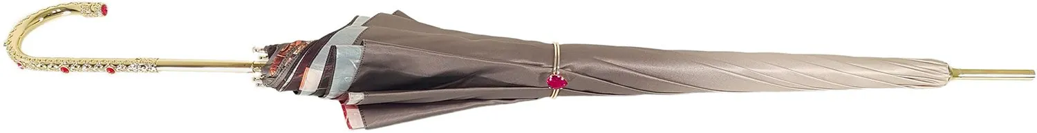 Fantastic Double Canopy Luxury Ladies Umbrella