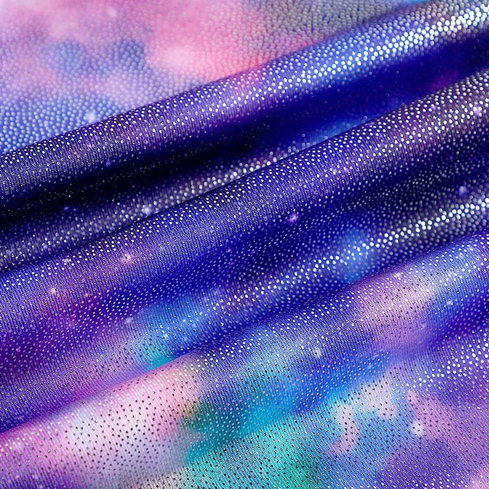 HOZIY Gymnastics Leotards for Girls Unicorn Aurora Rainbow Mermaid Dinosaur Cupcake Sparkle Biketard Toddlers Kids Children