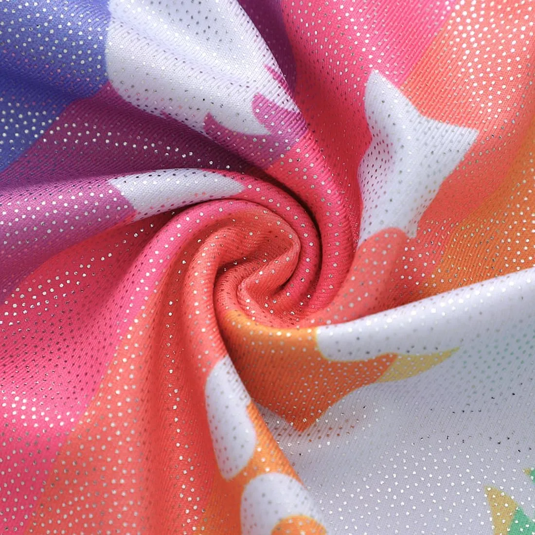HOZIY Gymnastics Leotards for Girls Unicorn Aurora Rainbow Mermaid Dinosaur Cupcake Sparkle Biketard Toddlers Kids Children