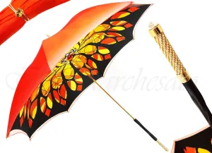 il Marchesato Luxury Ladies Jewelry Double Cloth Umbrella