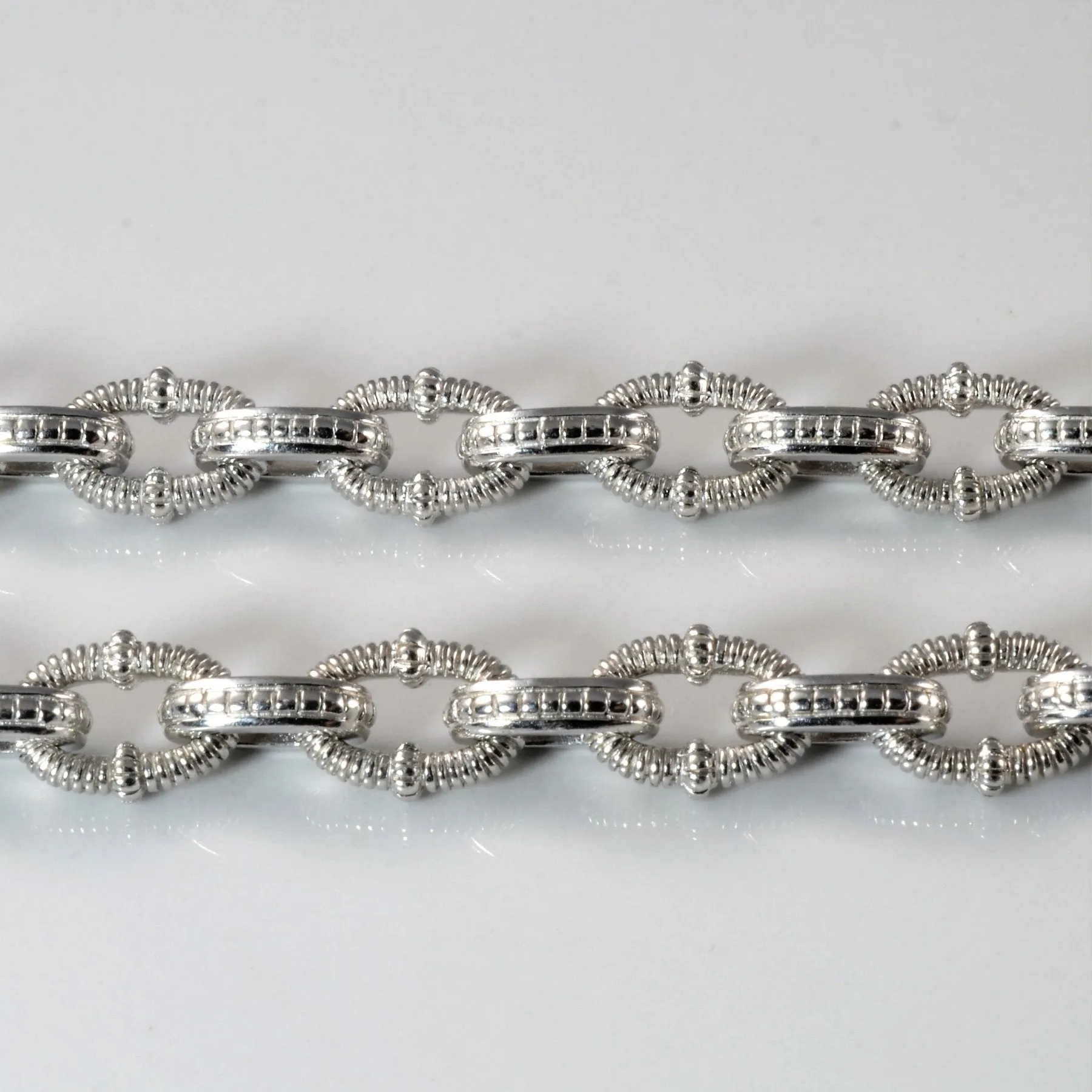 'Judith Ripka' Two Collection Diamond Rolo Necklace | 0.03ct | 15" |
