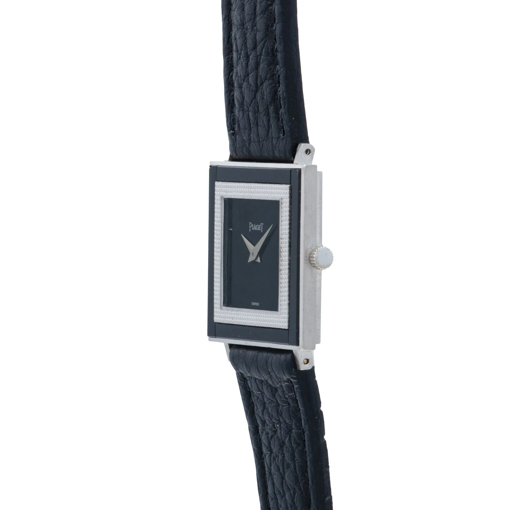 Piaget 'Onyx' Hobnail Dress Watch