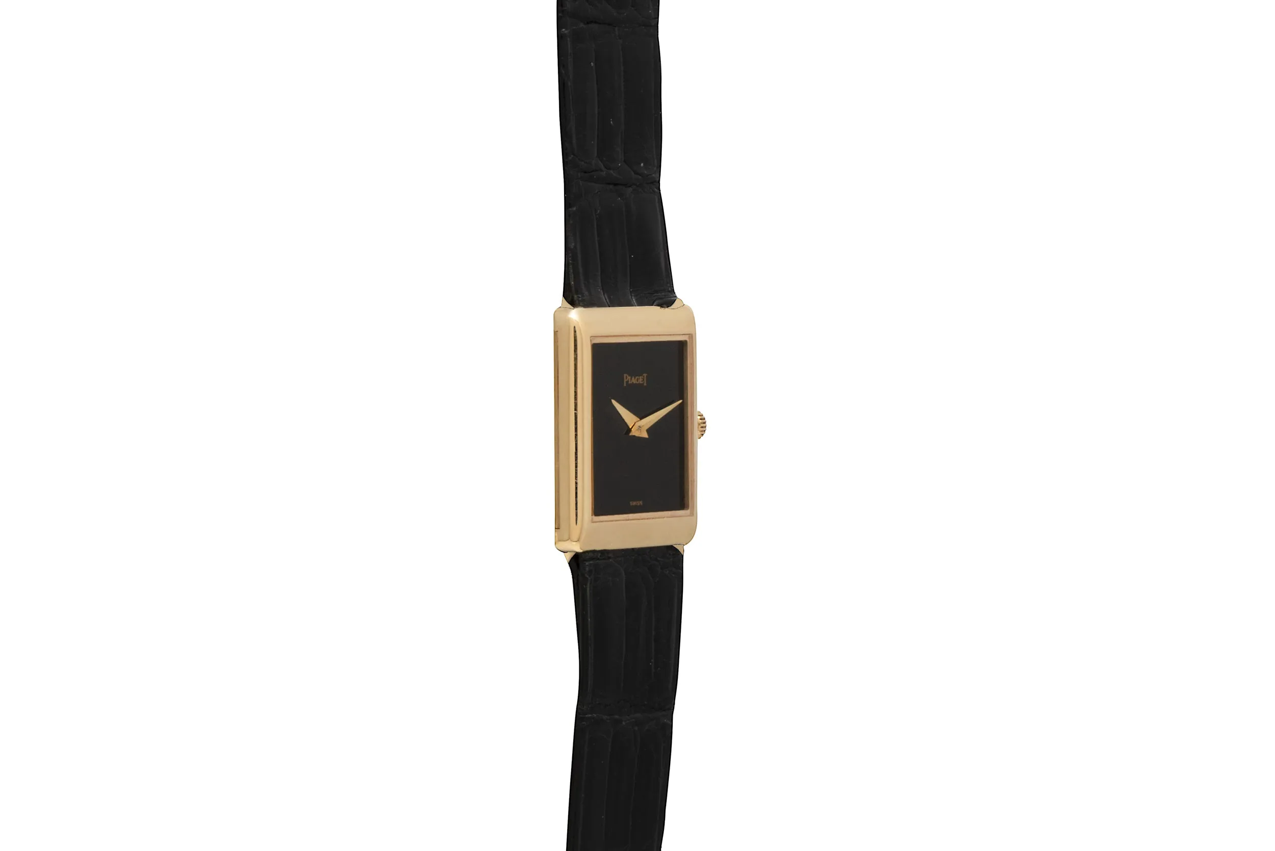 Piaget 'Onyx' Rectangular Dress Watch