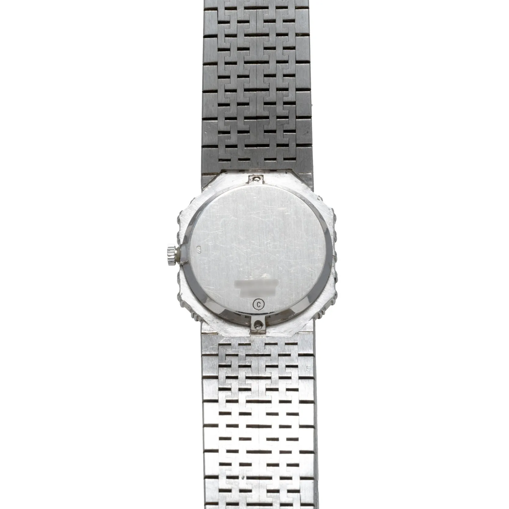 Piaget 'Opal' White Gold Dress Watch