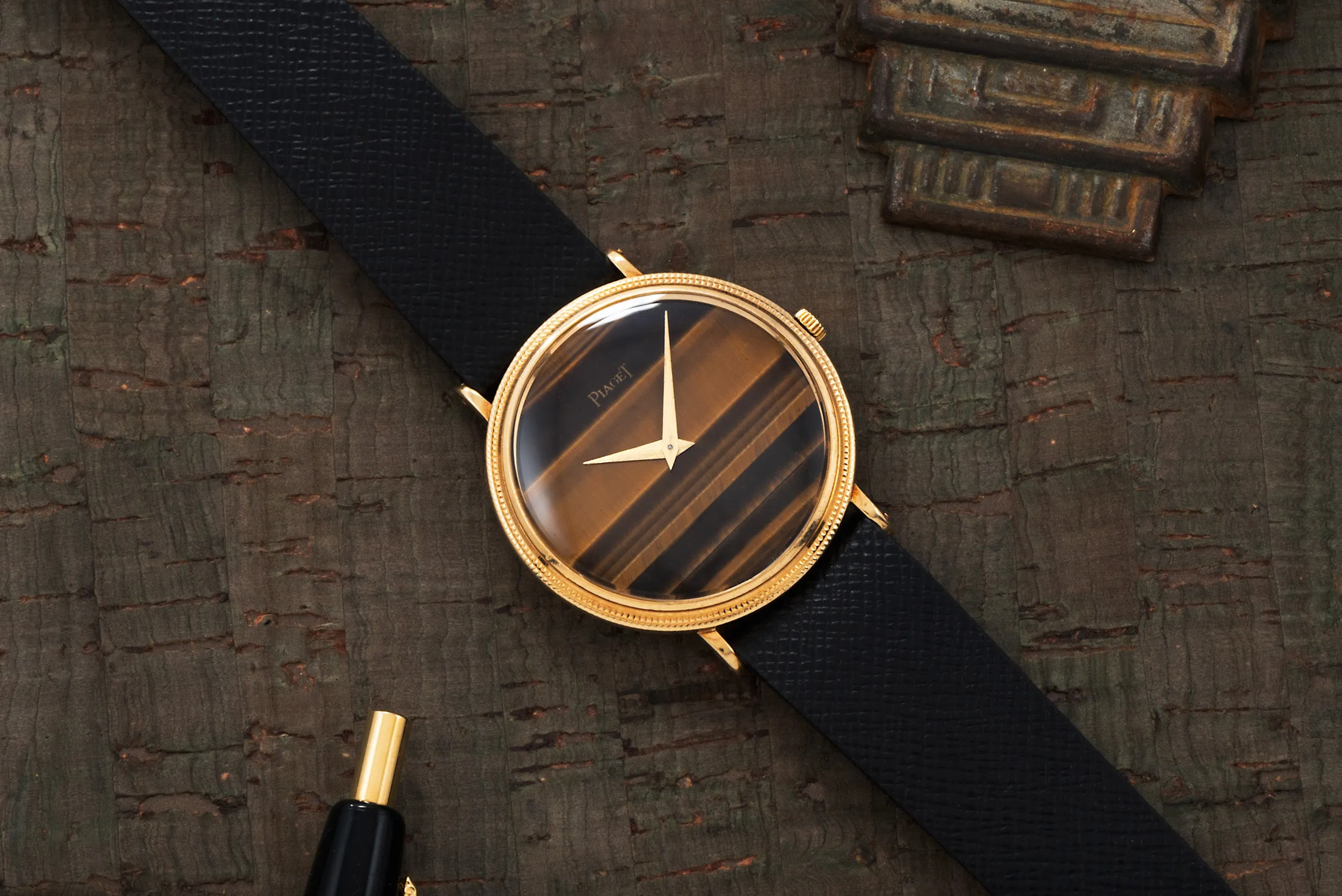 Piaget 'Tiger's Eye' Dress Watch