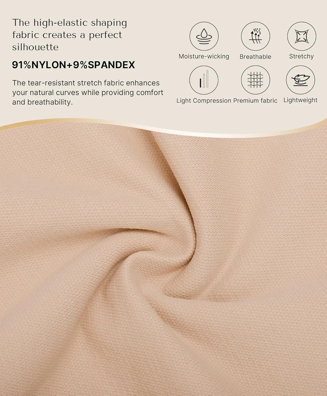 SHAPELLX Shapewear Tummy Control Shorts for Women Seamless High Waisted Body Shaper Thigh Slimming Underwear Girdle
