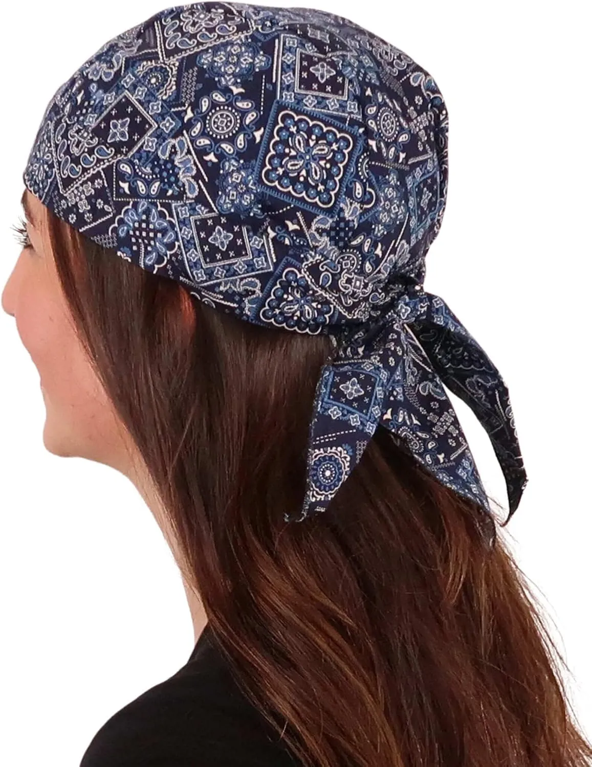 Sparkling EARTH - American Made Skull Caps Doo Rags Do Rag Durag Headwrap Head Wraps Skullies - Made in The USA!