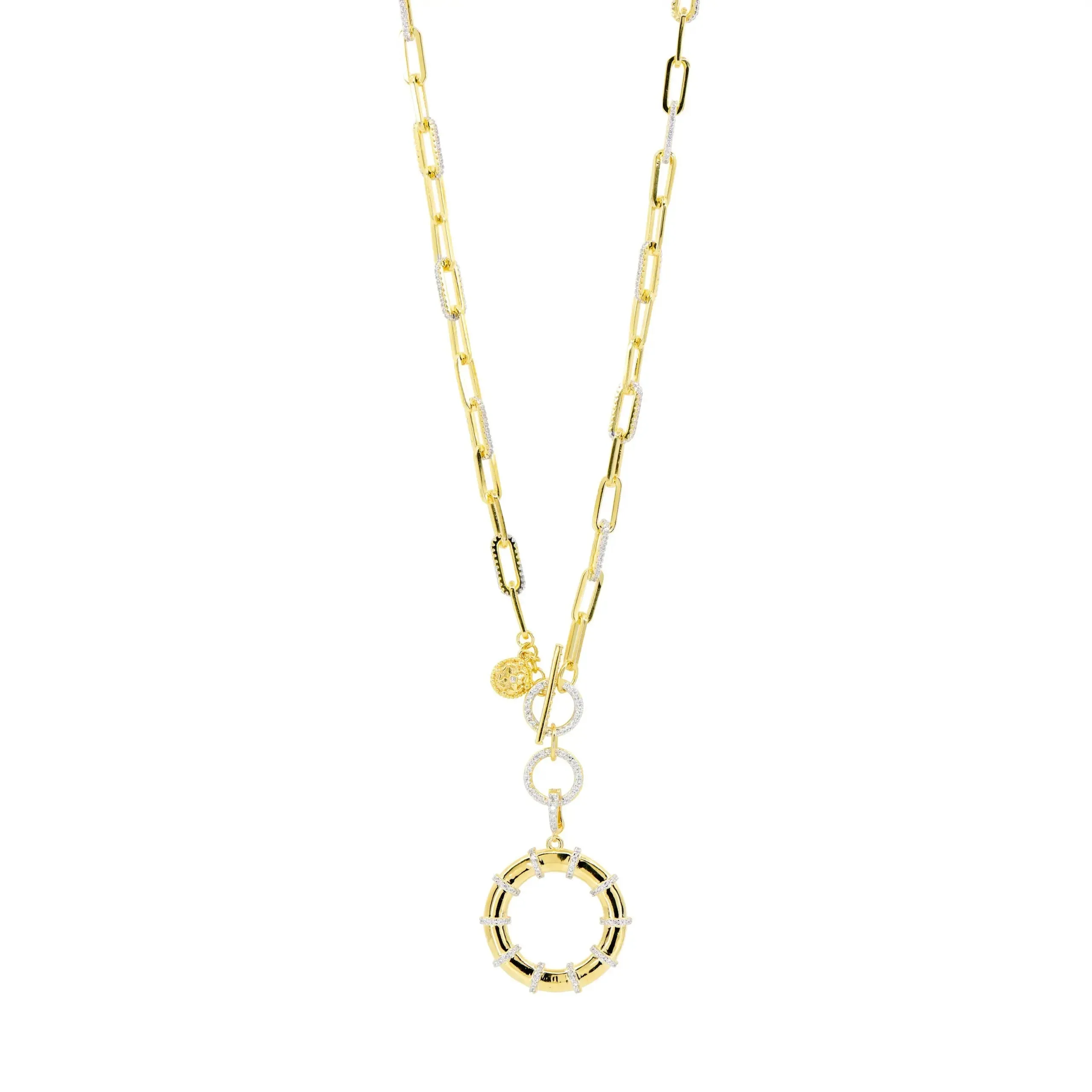 Sparkling Reflections Pendant Necklace