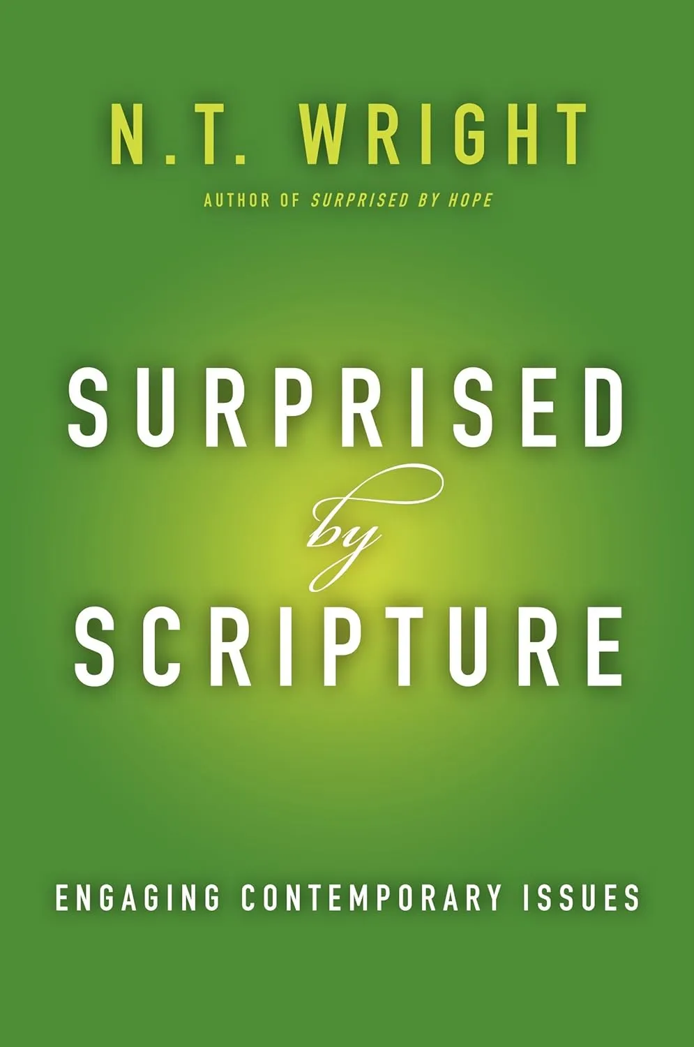 Surprised by Scripture: Engaging Contemporary Issues Hardcover – June 3, 2014