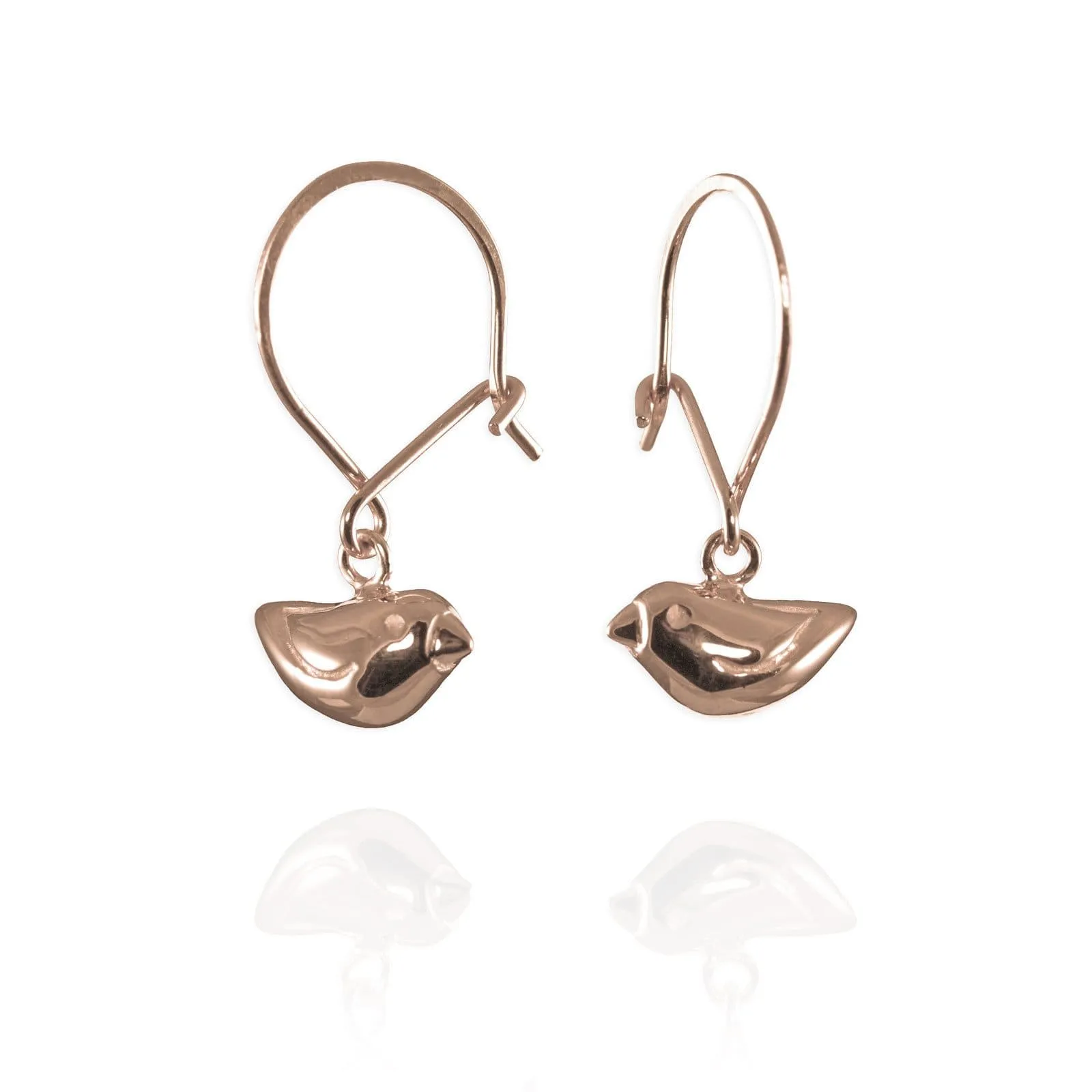 Tiny Sparrow Hook Earrings