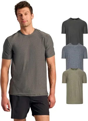 True Classic Workout Shirts for Men - Athletic Tops & Gym Shirts for Men | Quick-Dry Mens Workout Shirt Base Layer