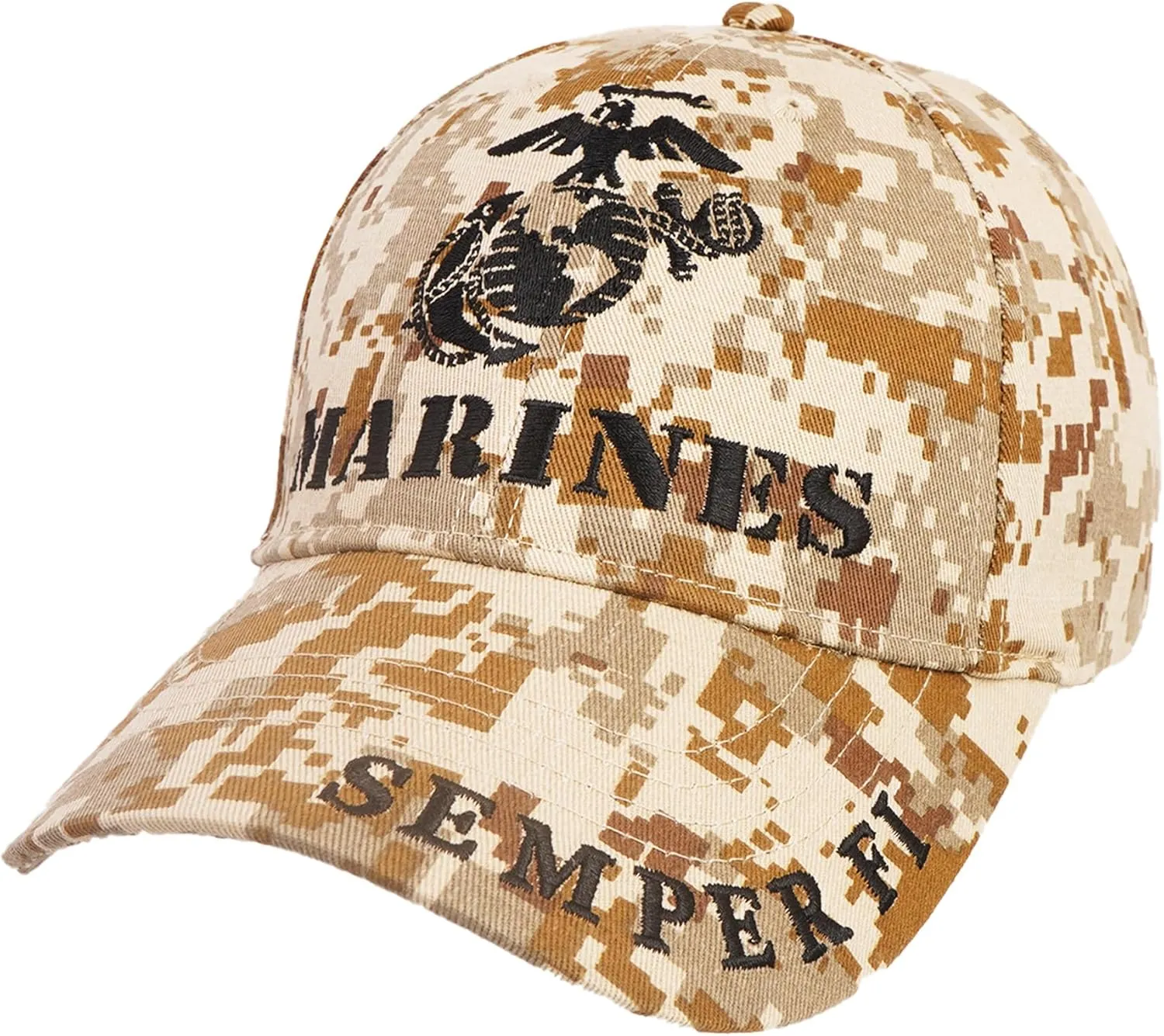 United States Marine Corps Cap Camo | Durable, Perfect for Everyday, Outdoor Activities Comfortable, Officially Licensed