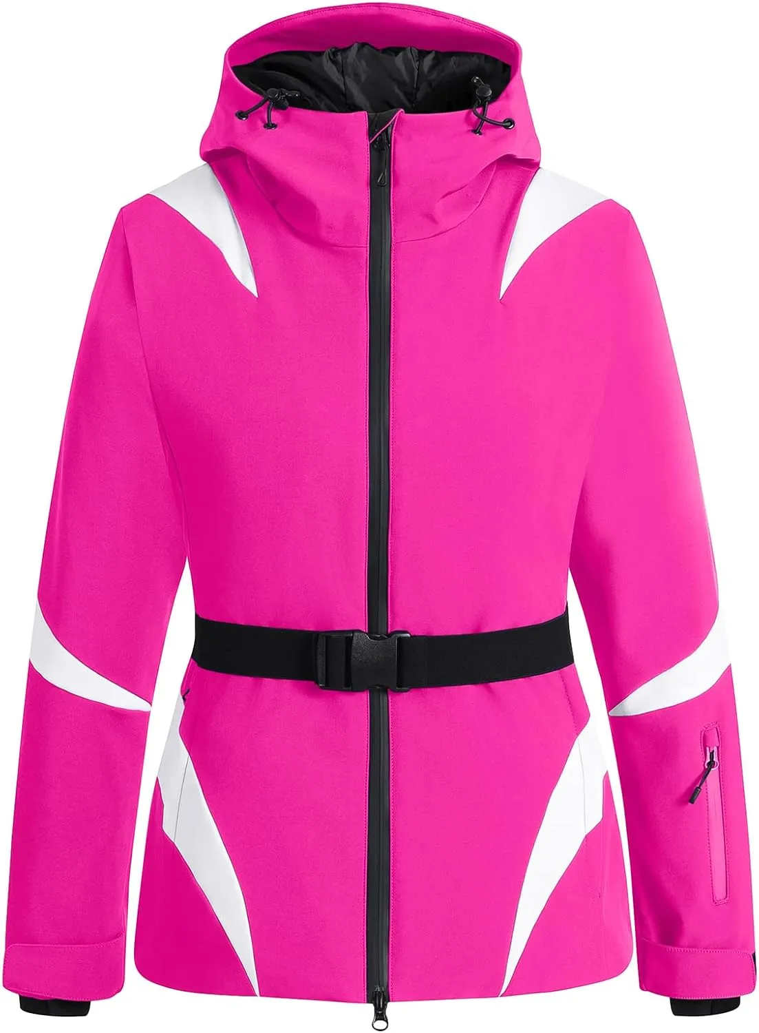 YEEFINE Ski Jackets for Women Waterproof Snowboard Jacket Winter Ski Outfits Outdoor Warm Snow Coats Windbreaker