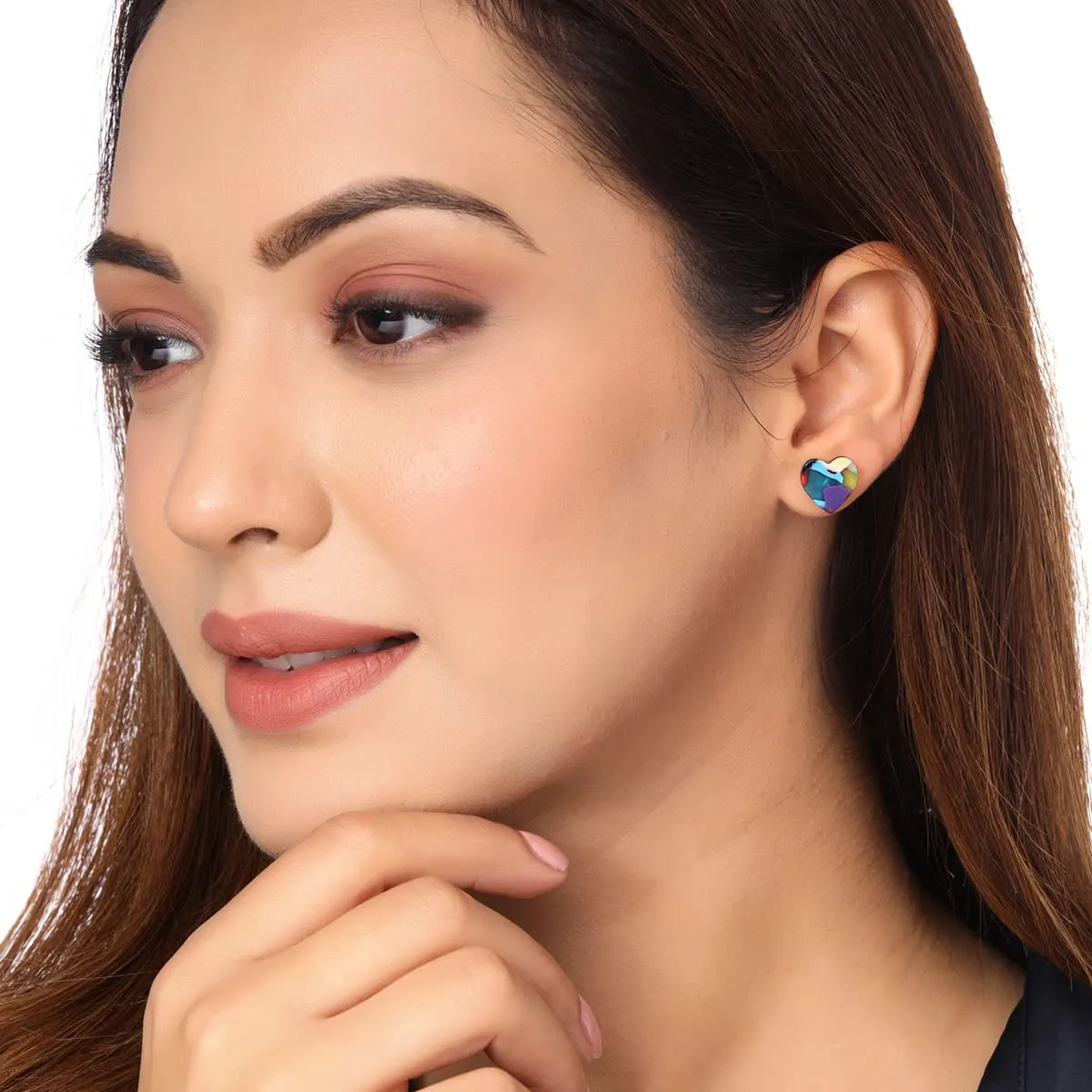 Yellow Chimes Earrings For Women Combo Of Multicolor Stud and Drop set of 6 pairs of Earrings For Women and Girls